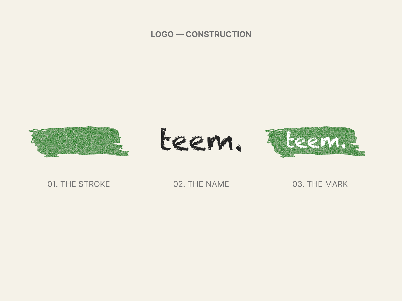 Teem — Logo and mark.